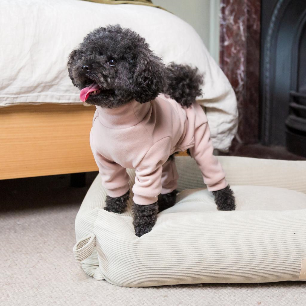 Pijama para perros FuzzYard Life Soft Blush