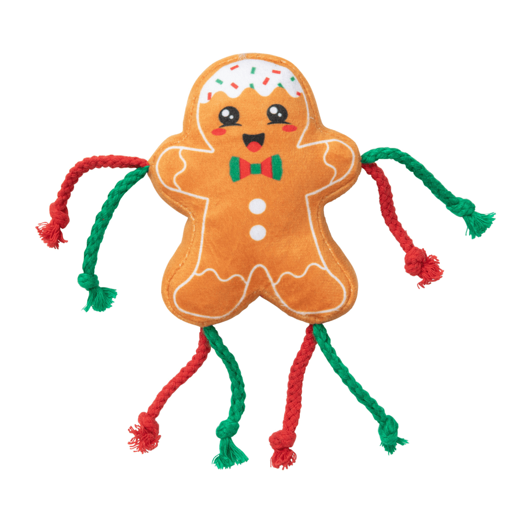 FuzzYard Xmas Cat Toy - Fred The Gingerbread