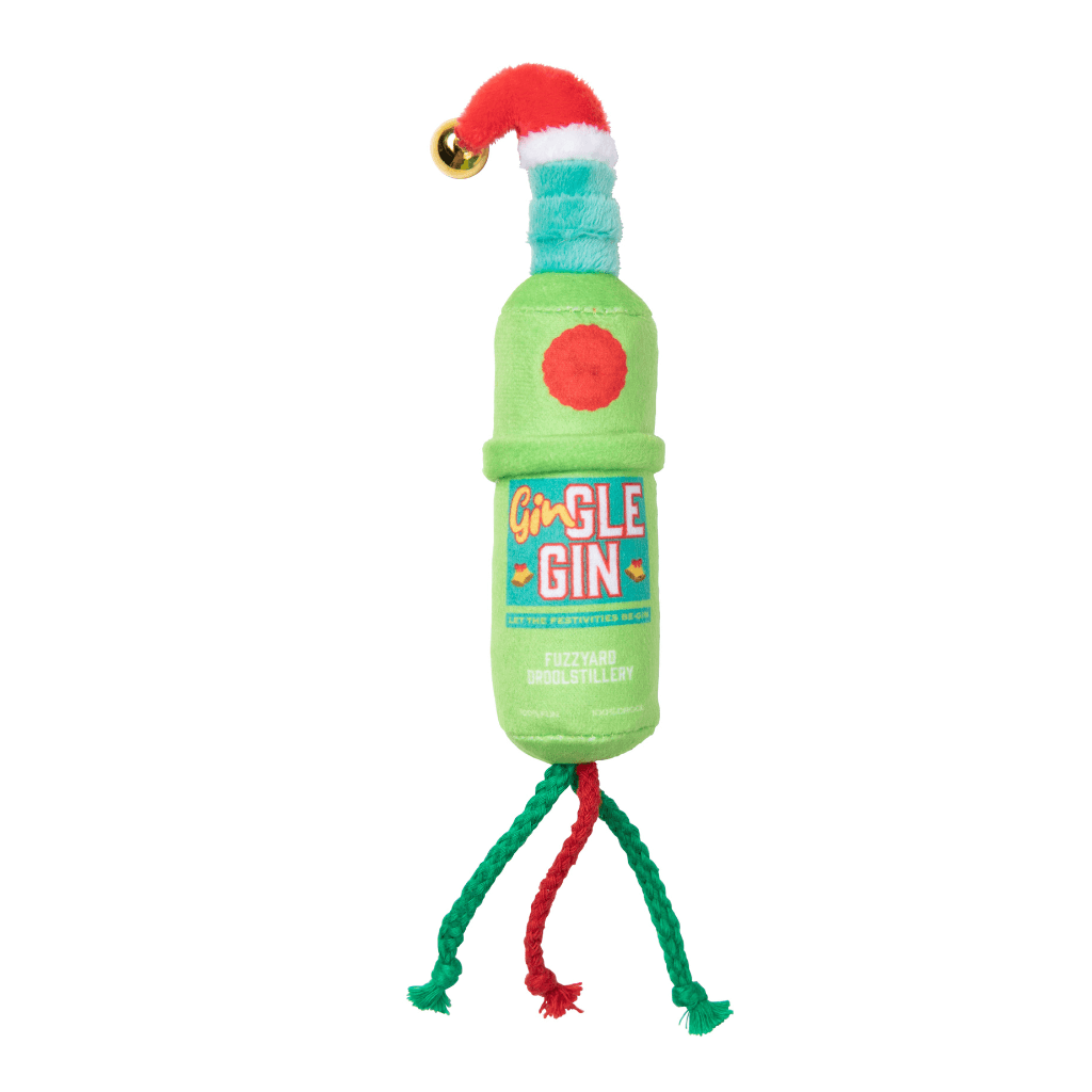 FuzzYard Xmas Cat Toy - Gin-gle Gin