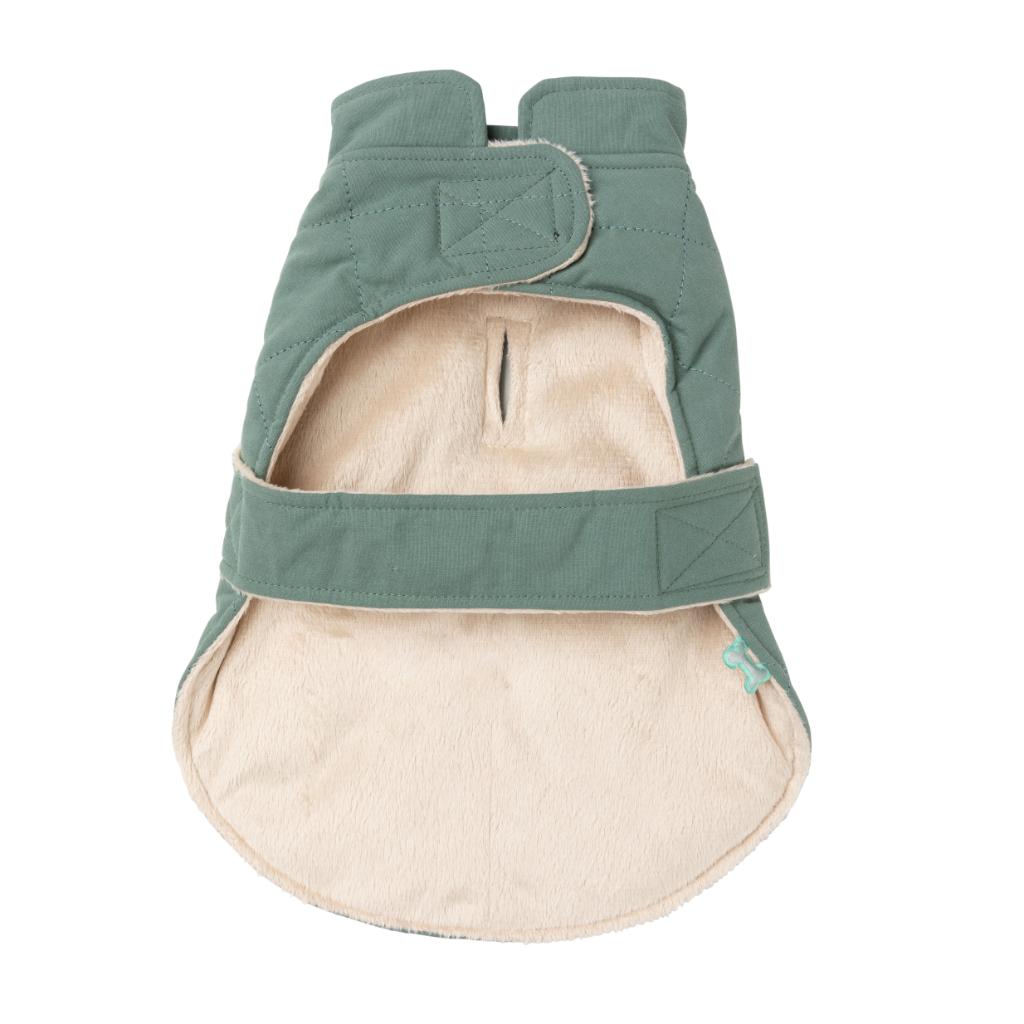 Myrtle Green - Chaqueta de algodón acolchado Fuzzyard Life