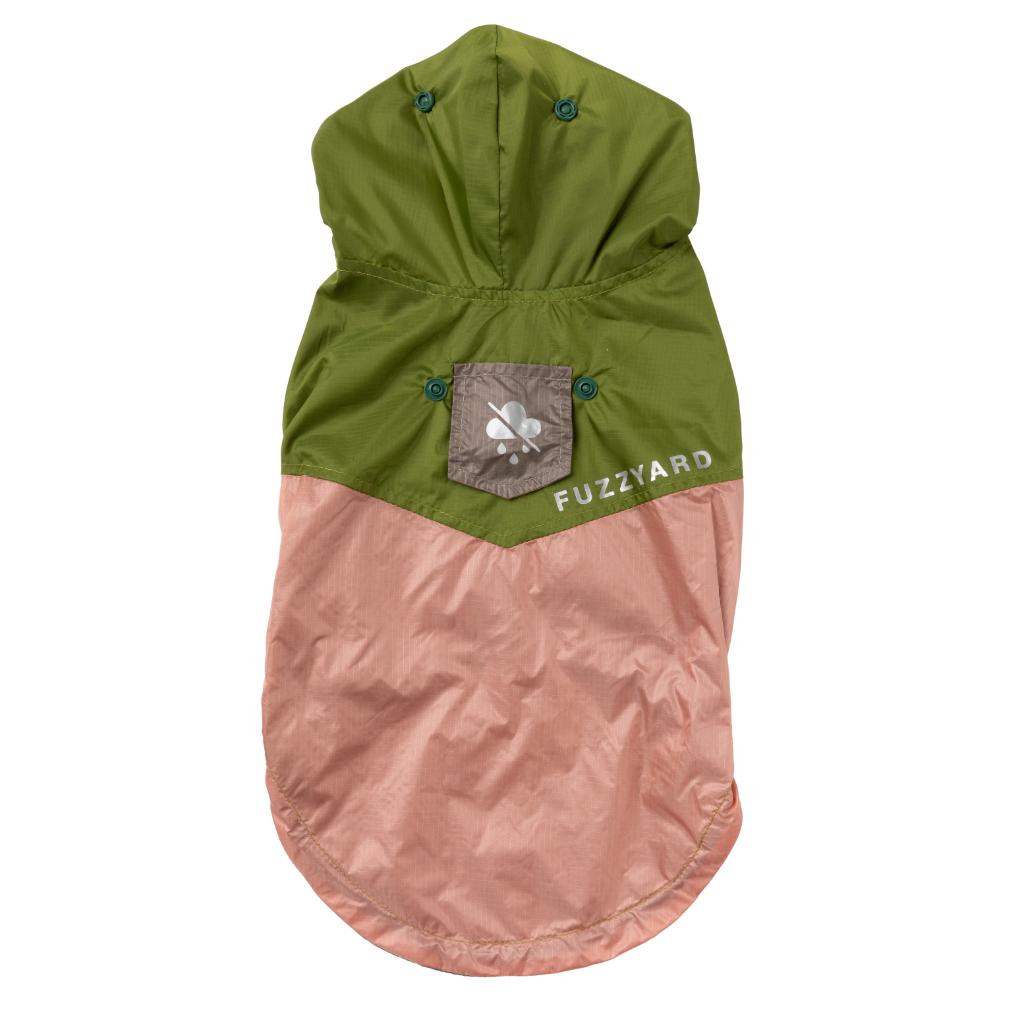Regenmantel Ormond Olive/Pink