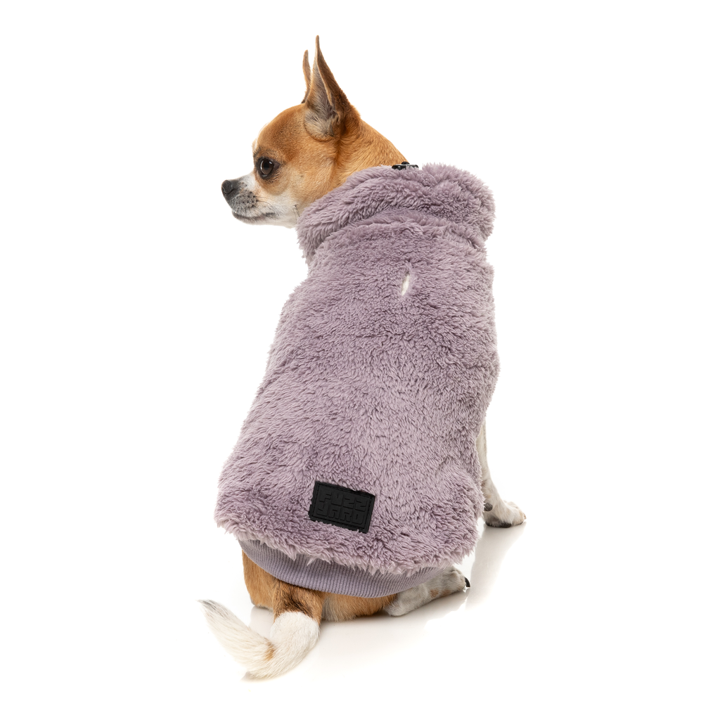 Turtle Teddy Sweater - Lavender