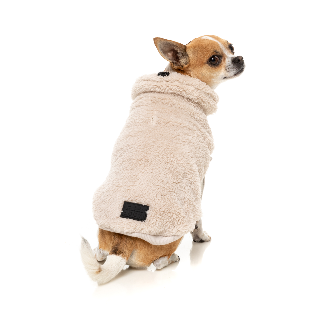 Turtle Teddy Sweater - Beige