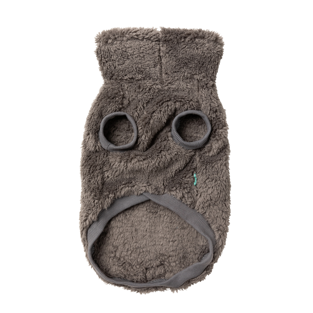 Turtle Teddy Sweater - Gunmetal Grey