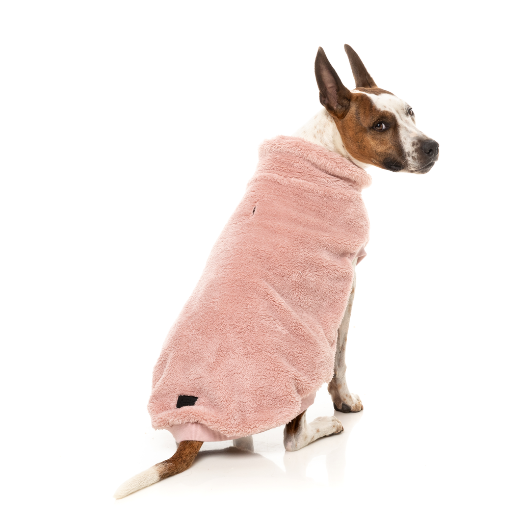 Turtle Teddy Sweater - Blossom Pink
