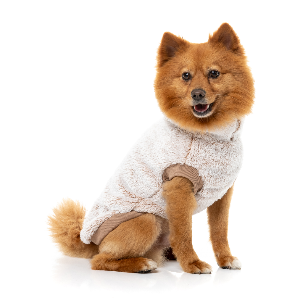 Frosted Teddy Sweater - Latte