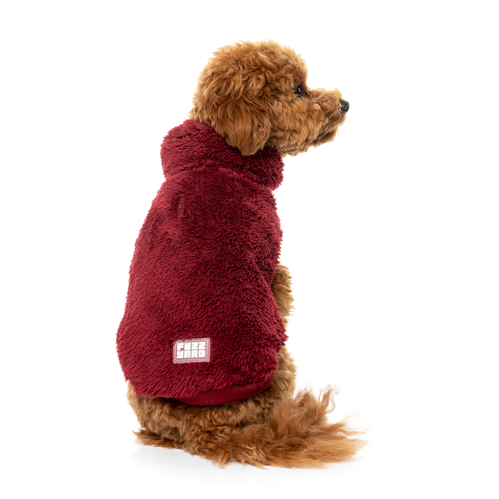 Turtle Teddy Sweater - Maroon