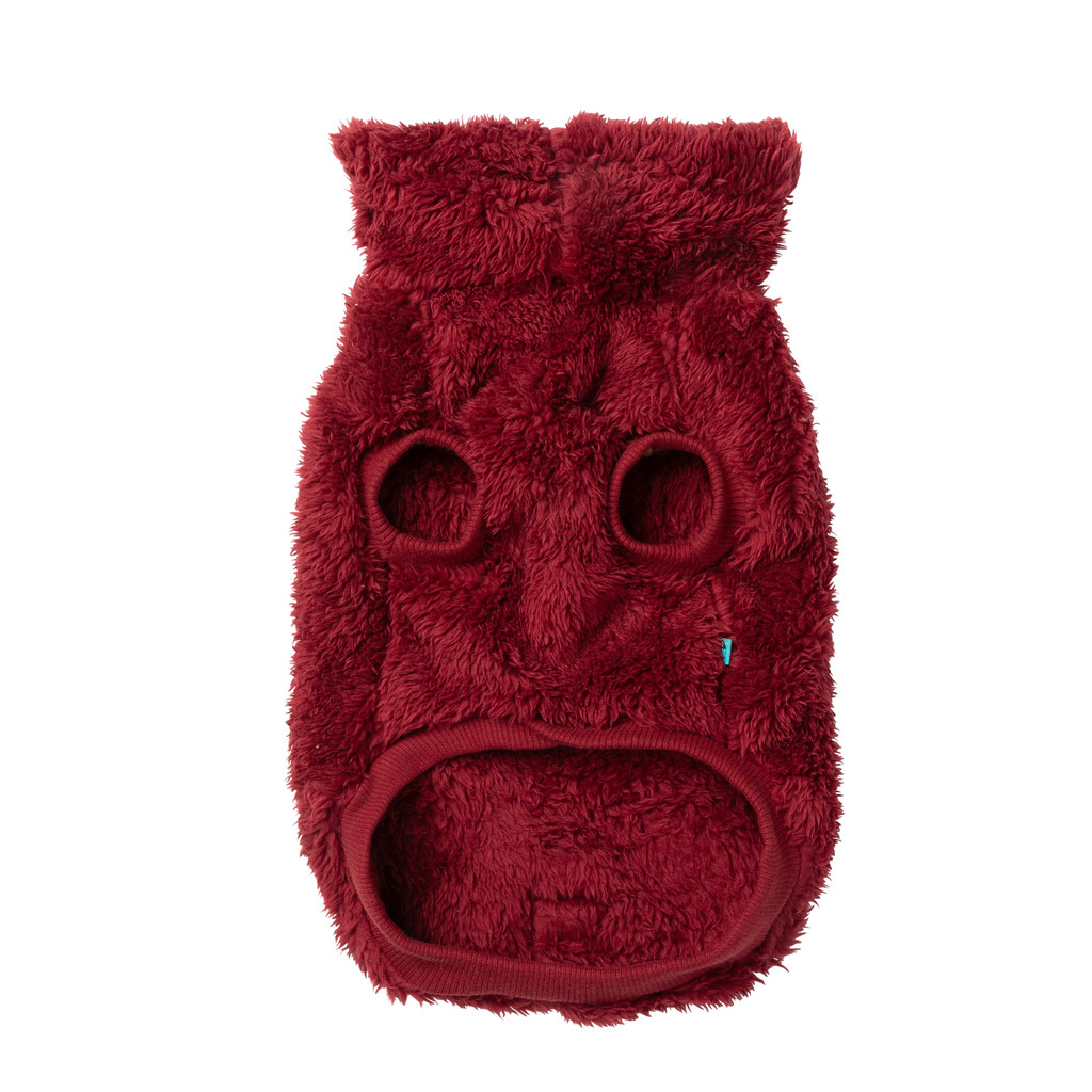 Turtle Teddy Sweater - Maroon