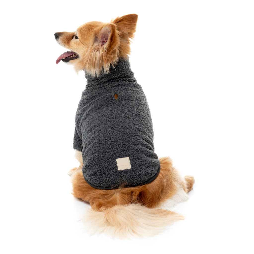 FuzzYard Life Boucle Sweater - Slate Grey