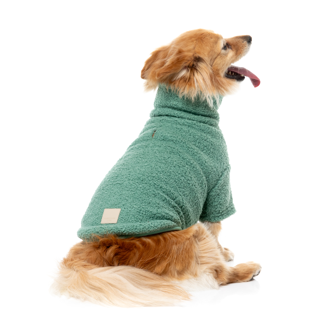 FuzzYard Life Boucle Sweater - Myrtle Green