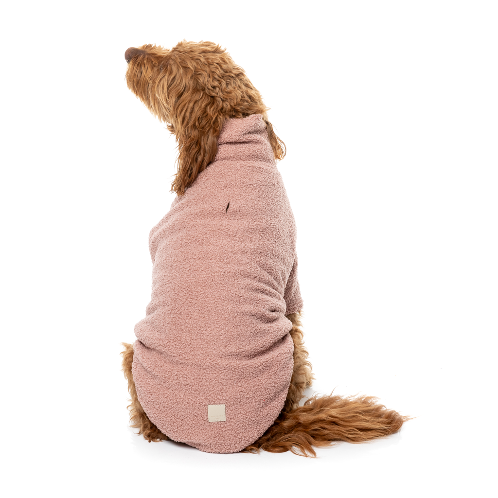 FuzzYard Life Boucle Sweater - Soft Blush