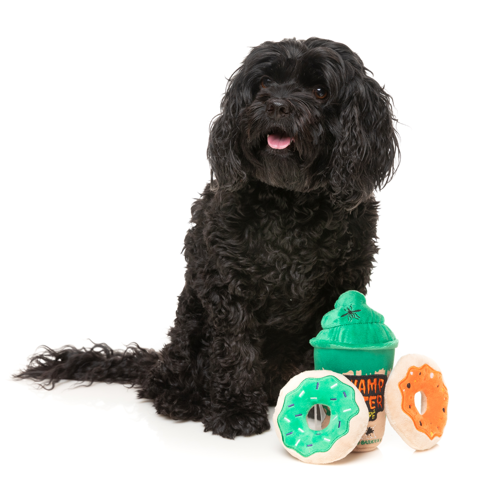 SWAMP WATER FRAPPE & DONUTS 3er-Pack – HUNDESPIELZEUG
