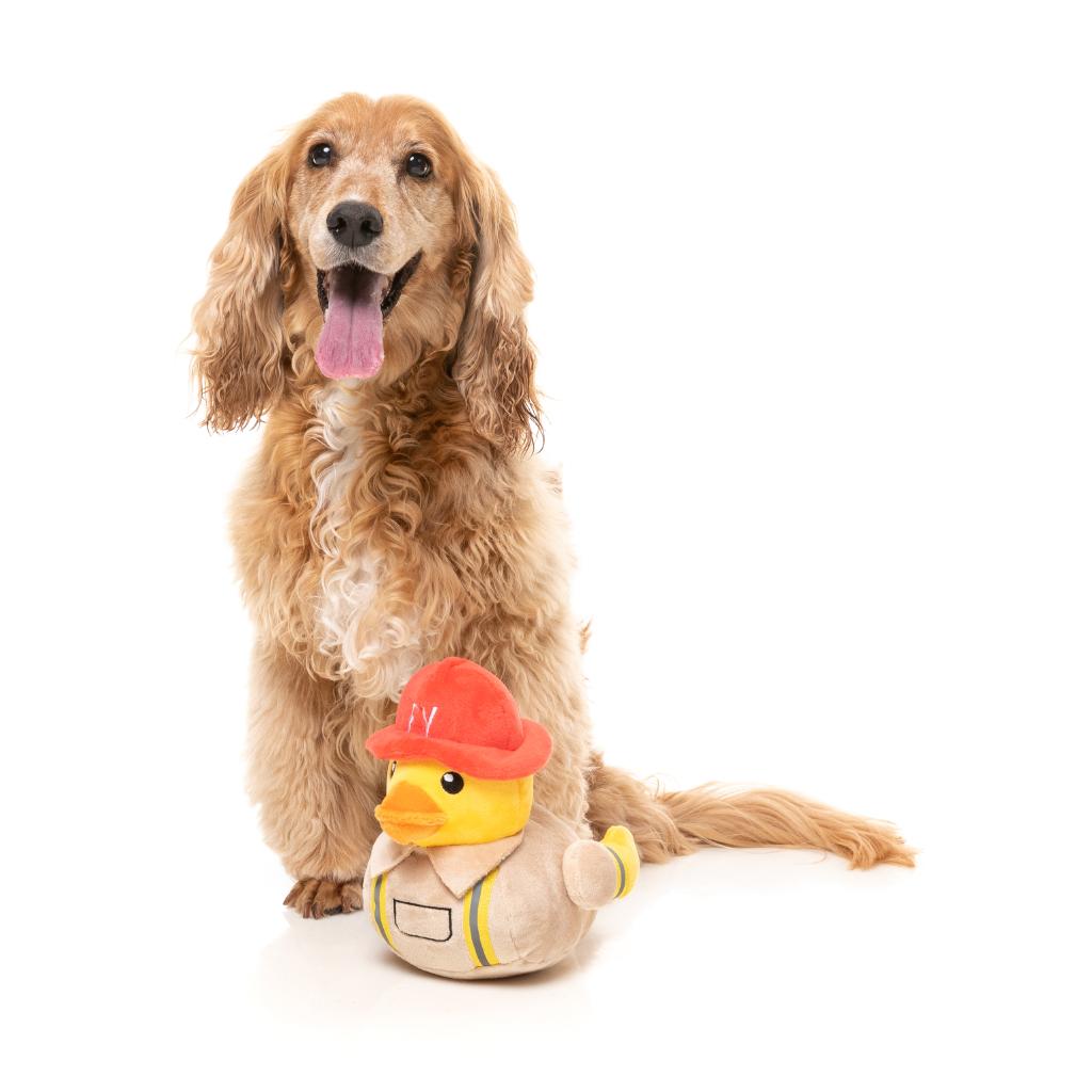 Quackson Five Dog Toy - Firequacker