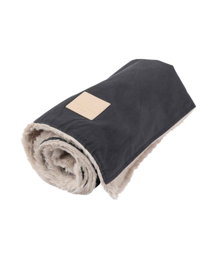 FuzzYard Life Reversible Blanket - Slate Grey