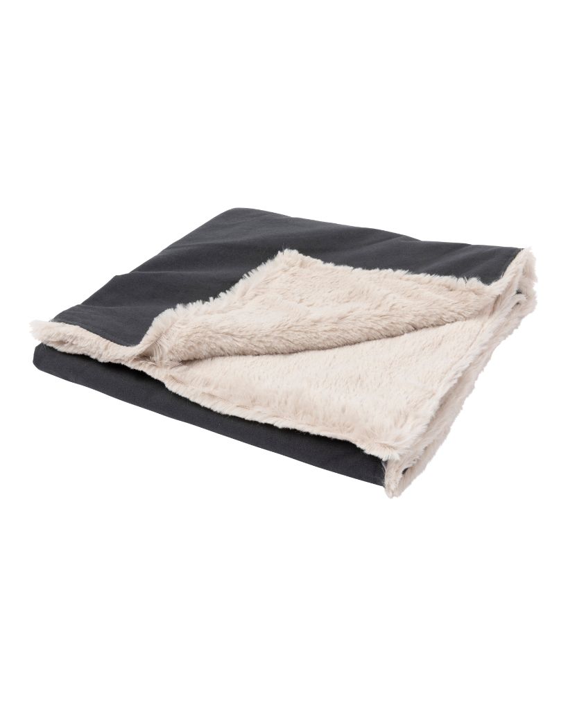 FuzzYard Life Reversible Blanket Slate Gray